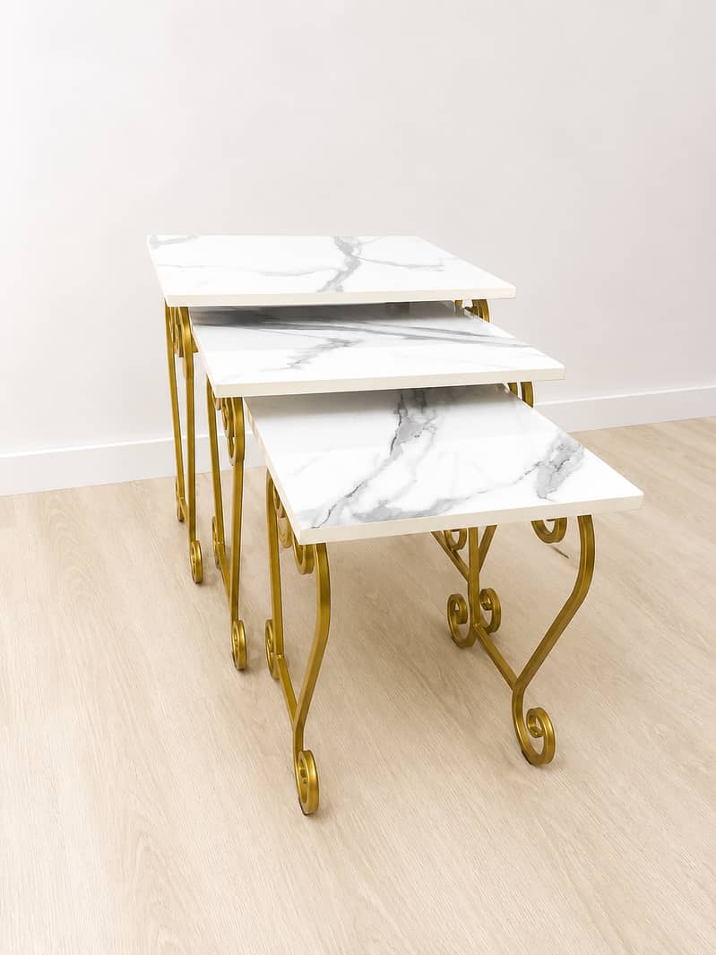 Nesting table , Marble Table , Luxury Table , Console Table , Lounge 1