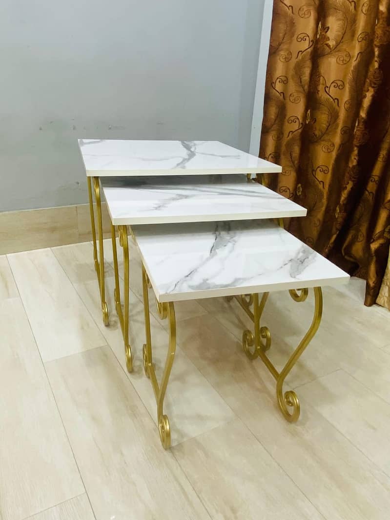 Nesting table , Marble Table , Luxury Table , Console Table , Lounge 3