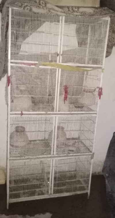 Cage for sale 4 portion