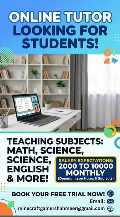 Tutor Teaching 5th To 9th