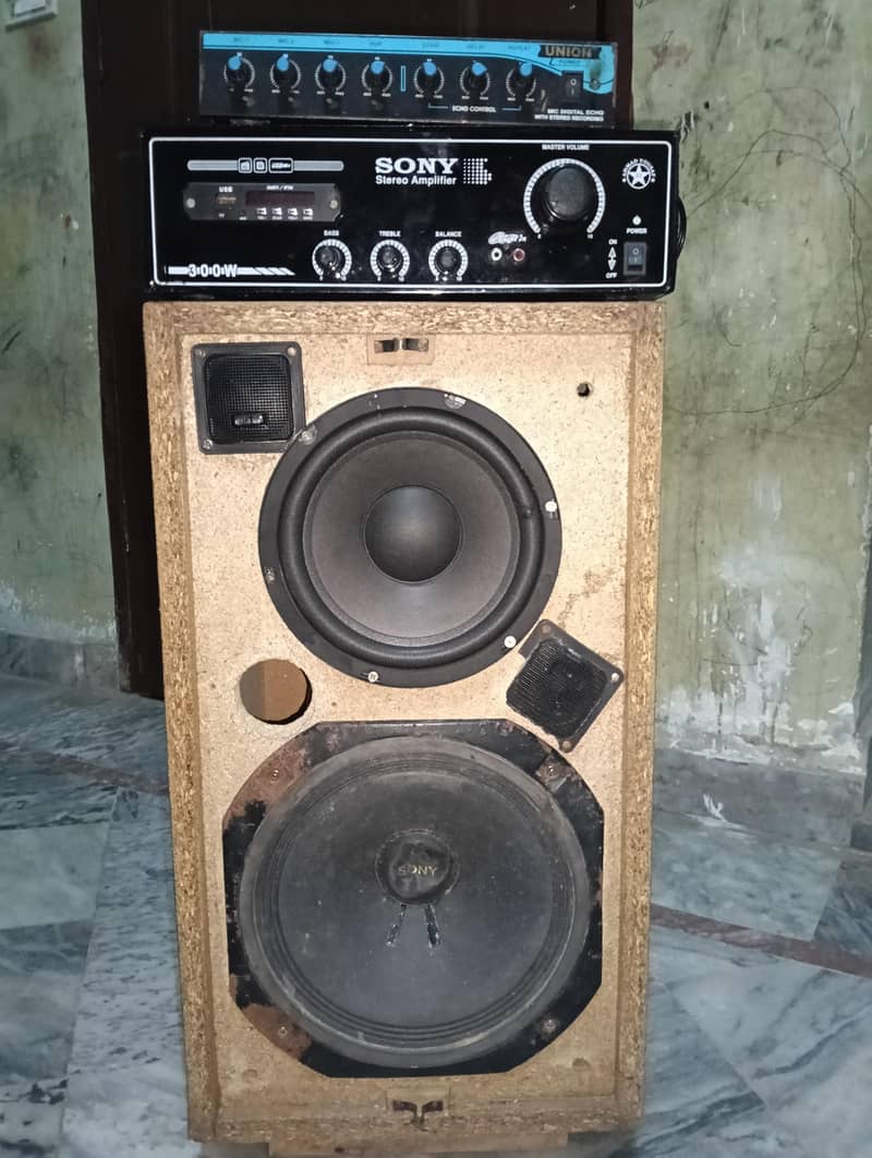 Amplifier Speaker Buffer Box and Echo Gift 1