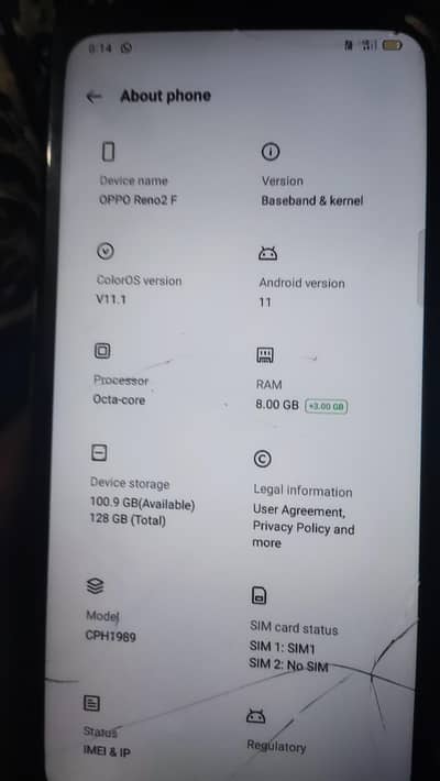 OPPO Reno 2 exchange possible