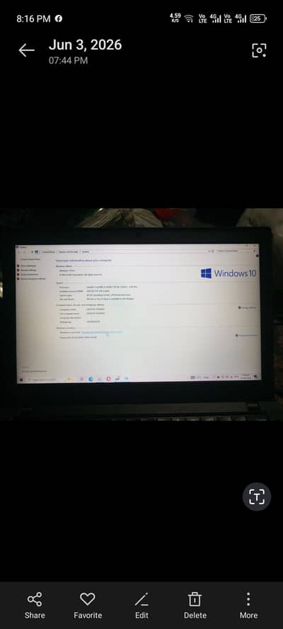 Lenovo ThinkPad X260 i5 6th Gen 8GB RAM 512GB SSD -