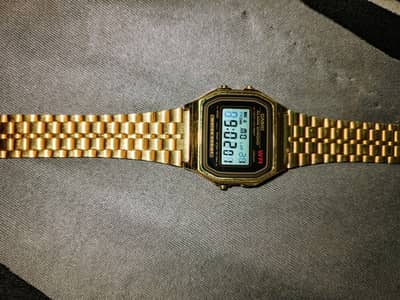 original vintage Casio golden