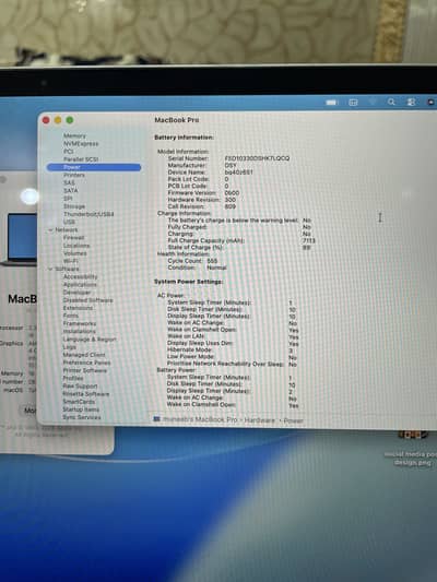 Macbook pro 2019 16 inch i9 9th gen/1 tb ssd/4gb graphic/16gb ram