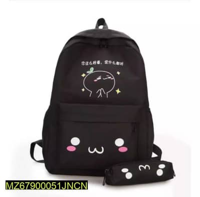 Cute Backpack Set – School Bag & Pencil Case