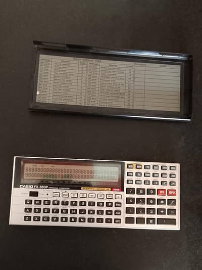 CASIO FX-880P PROGRAMMABLE CALCULATOR