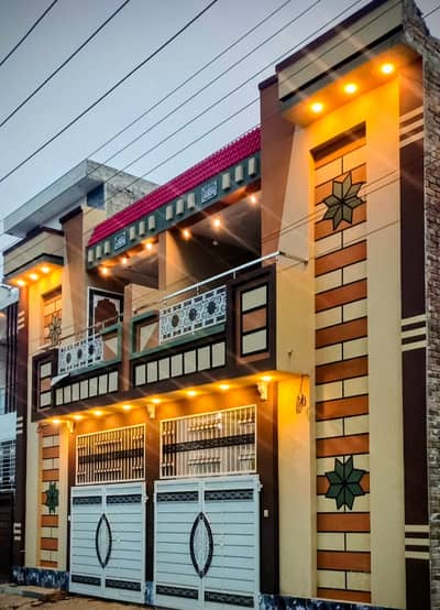 Kanal view 3.5Marla New Brand Duble Story House For Sale