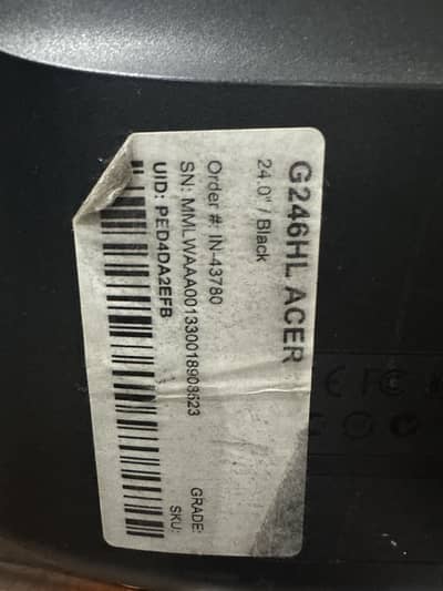 PC monitor for sale