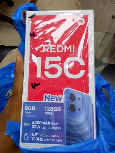redmi 15c 4+4 128