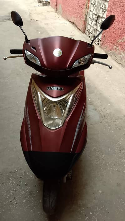 United 100cc Scooty 2020 Model Excellent Condition