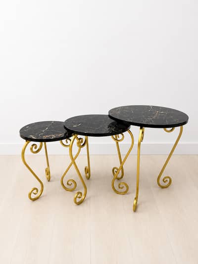 Modern Nesting Side Tables Set