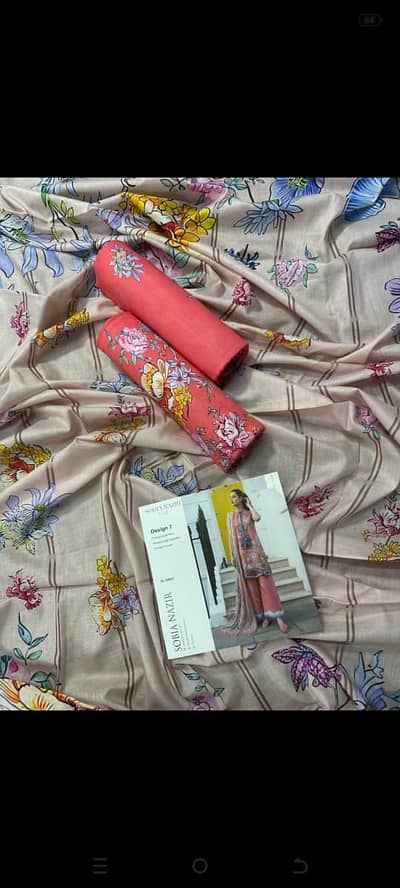 Sobia Nazir digital Lawn 3 piece |RS 2300 only|
