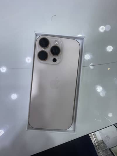 Apple iPhone 16 Pro non pta jv With Box