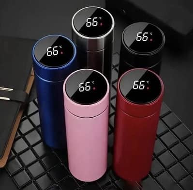Stainless steel smart water bottle