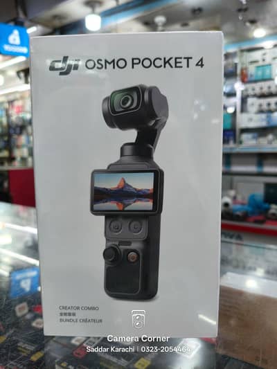 Dji Pocket 4 Creator Combo box pack