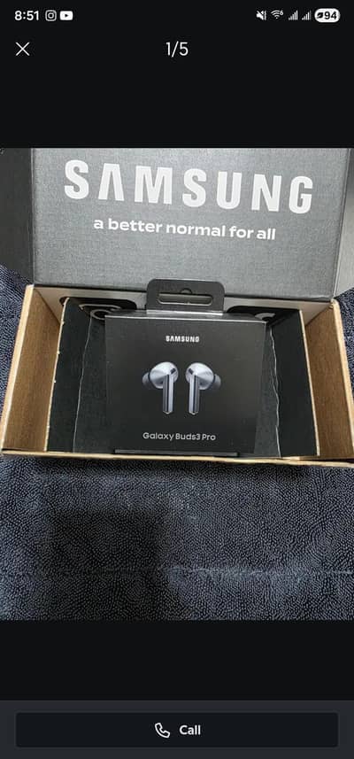 Samsung Galaxy buds 3 pro silver colour brand new