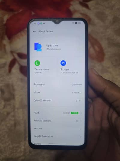 OPPO A17