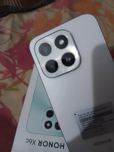 Honorx6c 6+6=12/128  GB dual SIM official PTA approved