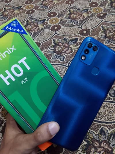 Infinix Hot 10 Play Official PTA with Box