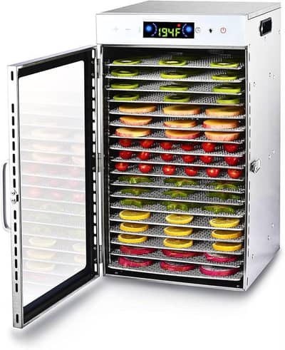 Dehydration 18 Tray Stainless Machines