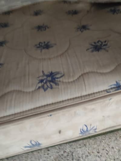 double bed mattress and work station