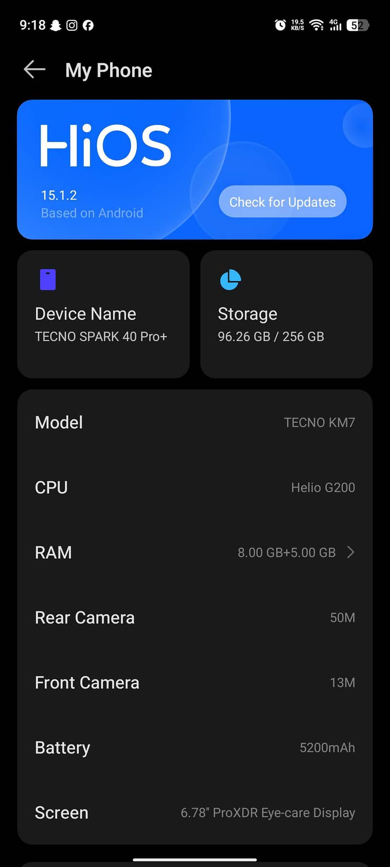 Tecno Other Model 6