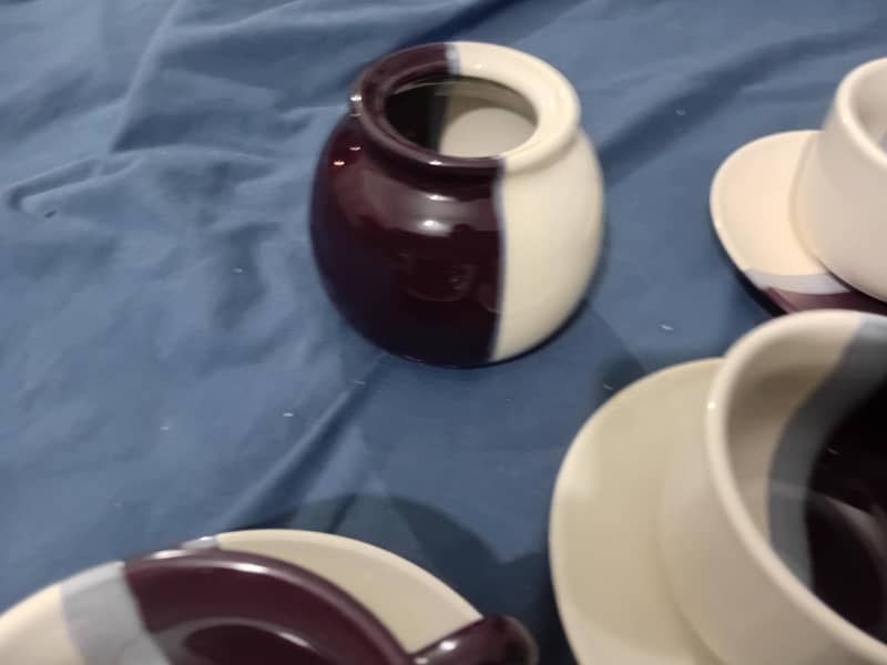 six cups tea set 4