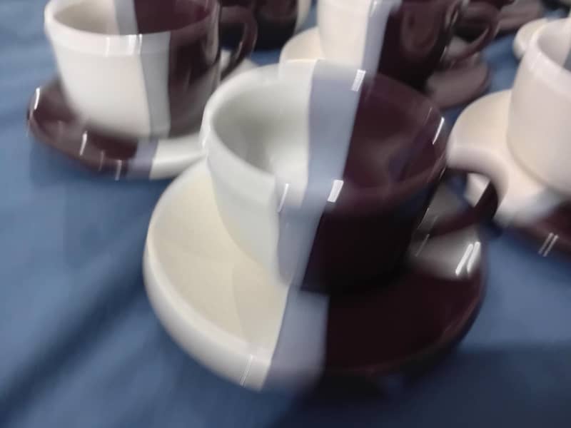 six cups tea set 6