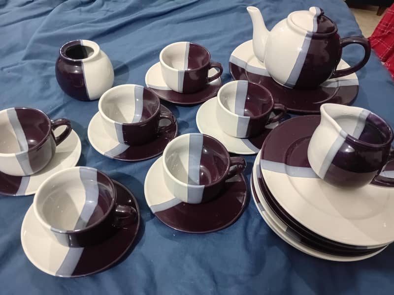 six cups tea set 0