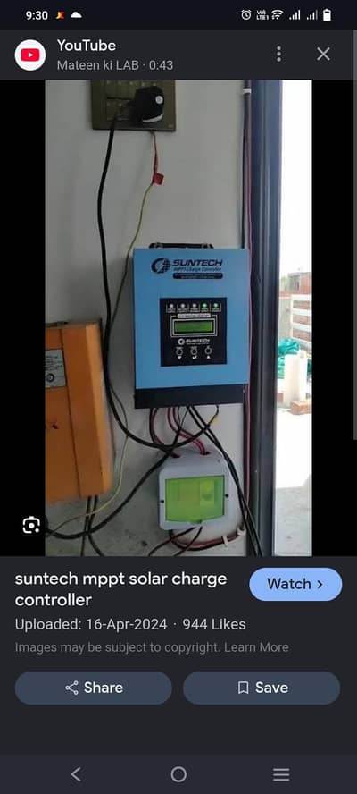 Mppt solar controller