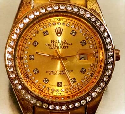 ROLEX GOLDEN Watch in Excellent Working Condition