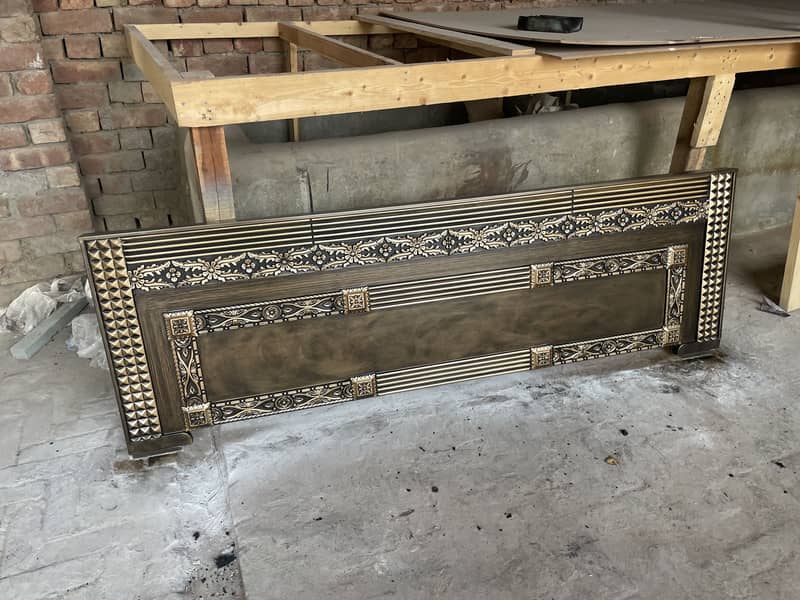 Bed with 2 side tables 1