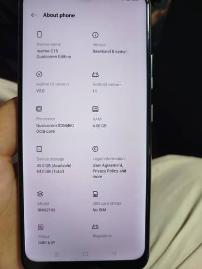 oppo c15 with box