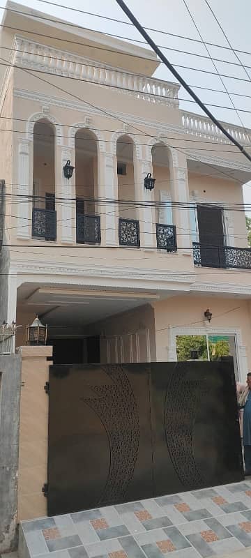 6.5 Marla double unit ultra modern brand new house in Khuda bux colony airport road