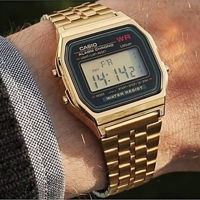 original vintage golden Casio