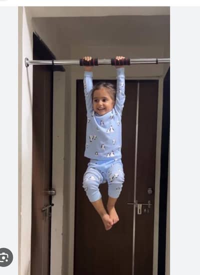 stickable height increase bar or pull up rods for kids and adult.