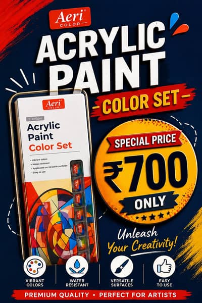 Aeri Acrylic paint set