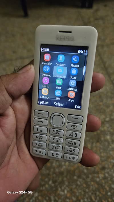 Nokia 206 PTA Approved Dual Sims