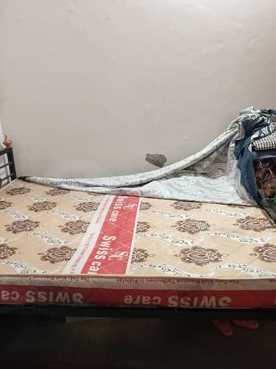 Double bed iron makes with gadda