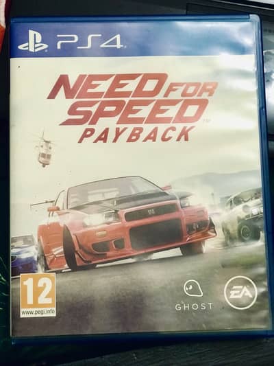 Ps4 Nfs Payback game for sale