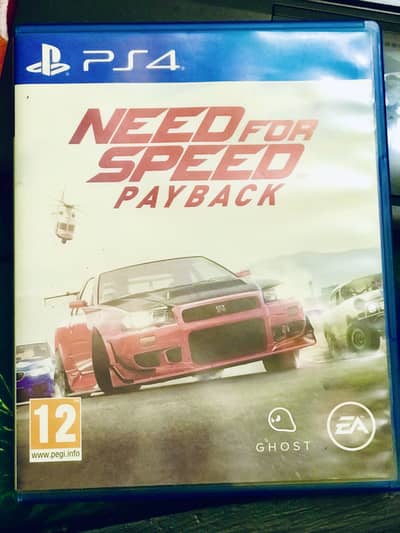 Ps4 Nfs Payback game for sale