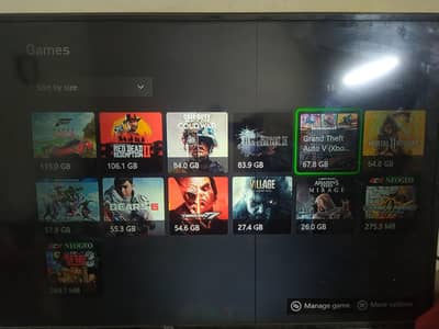xbox one s 1tb full of games