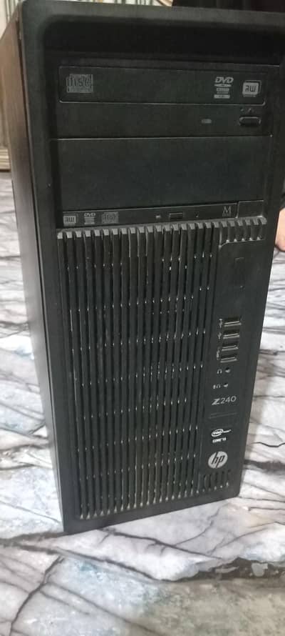 Intel Core i3 Desktop PC HP – 8GB RAM, 256GB SSD (Office Use)