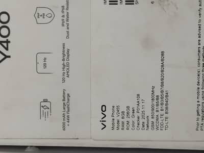 Vivo Y400