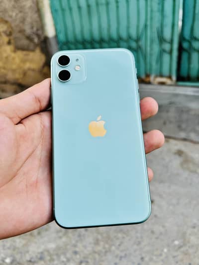 Apple iPhone 11 jv 64 GB bahtere 73% face I'd true tone all okay phone