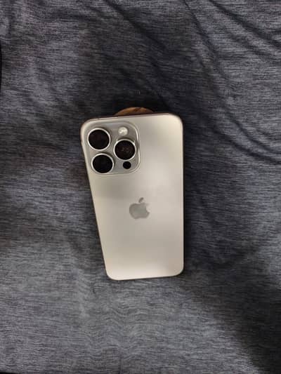 Iphone 15 pro max titanium colour dual pta