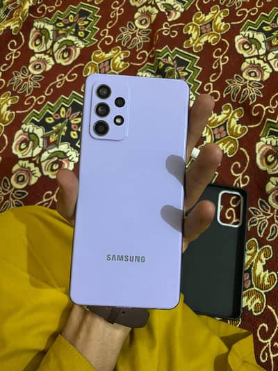 Samsung a52 official PTA complete box