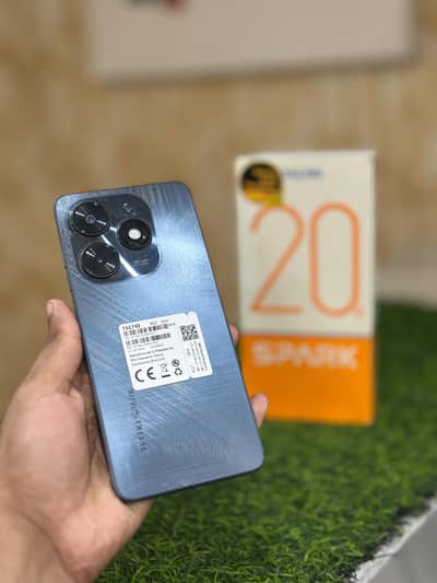 Tecno Spark 20c 4gb Ram 128 Storage With Box & Charger