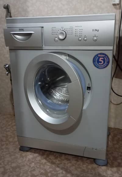 Front load Haier washing Machine